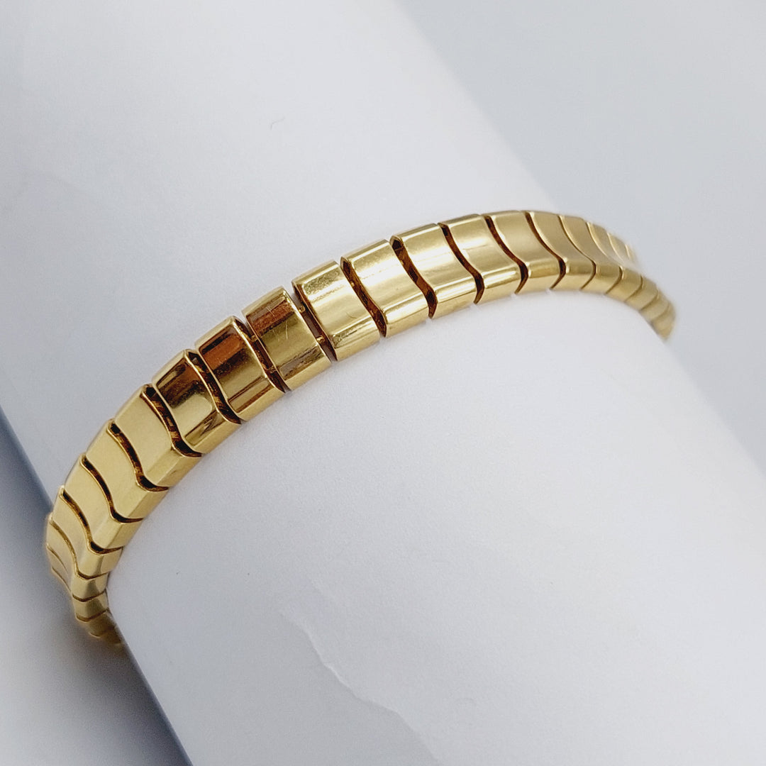 18K Gold Fancy Bracelet by Saeed Jewelry - Image 4