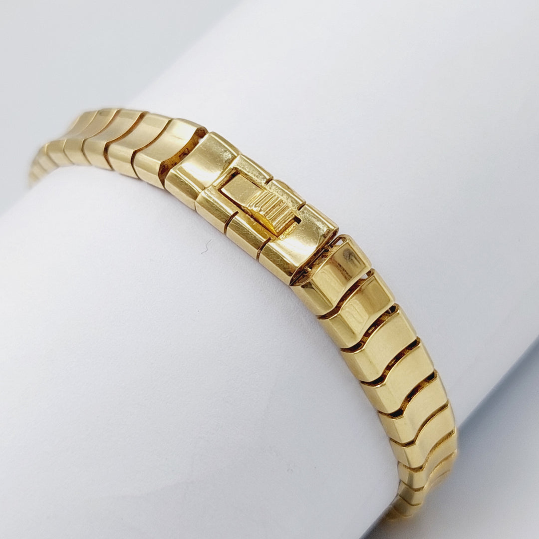 18K Gold Fancy Bracelet by Saeed Jewelry - Image 6