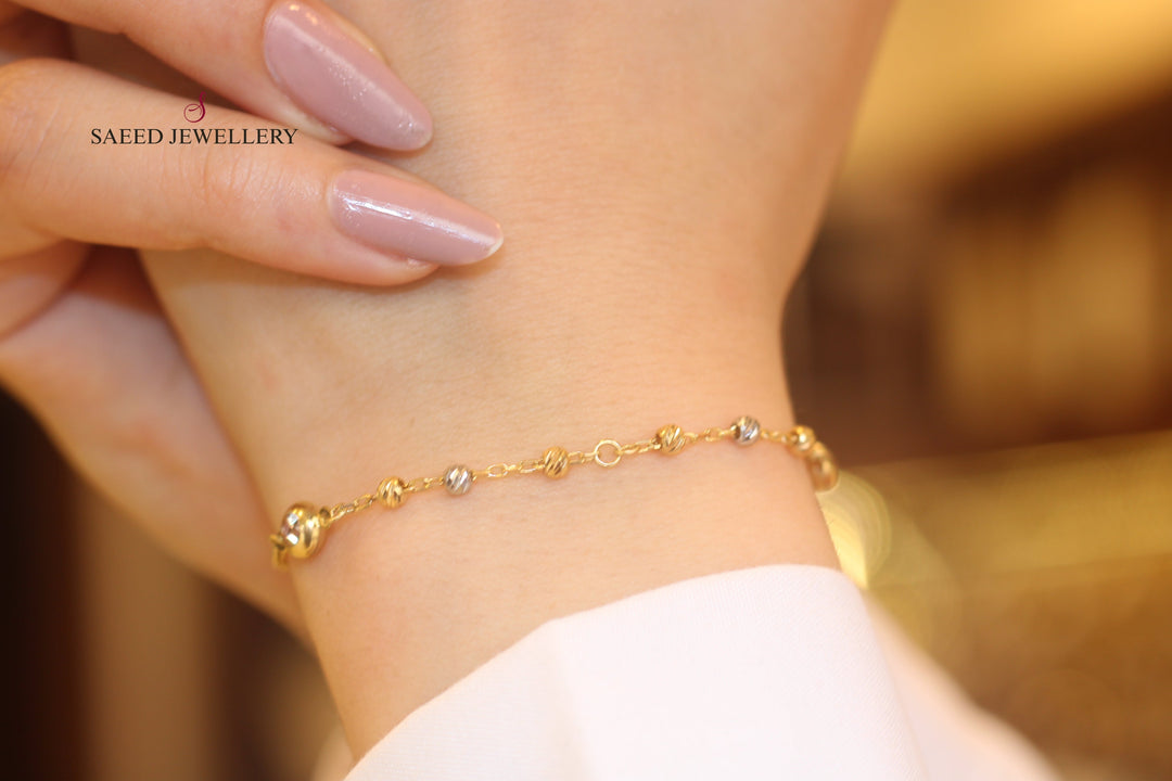 18K Gold Fancy Bracelet by Saeed Jewelry - Image 1