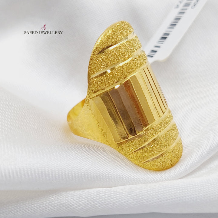 18K Gold Fancy Ring by Saeed Jewelry - Image 1