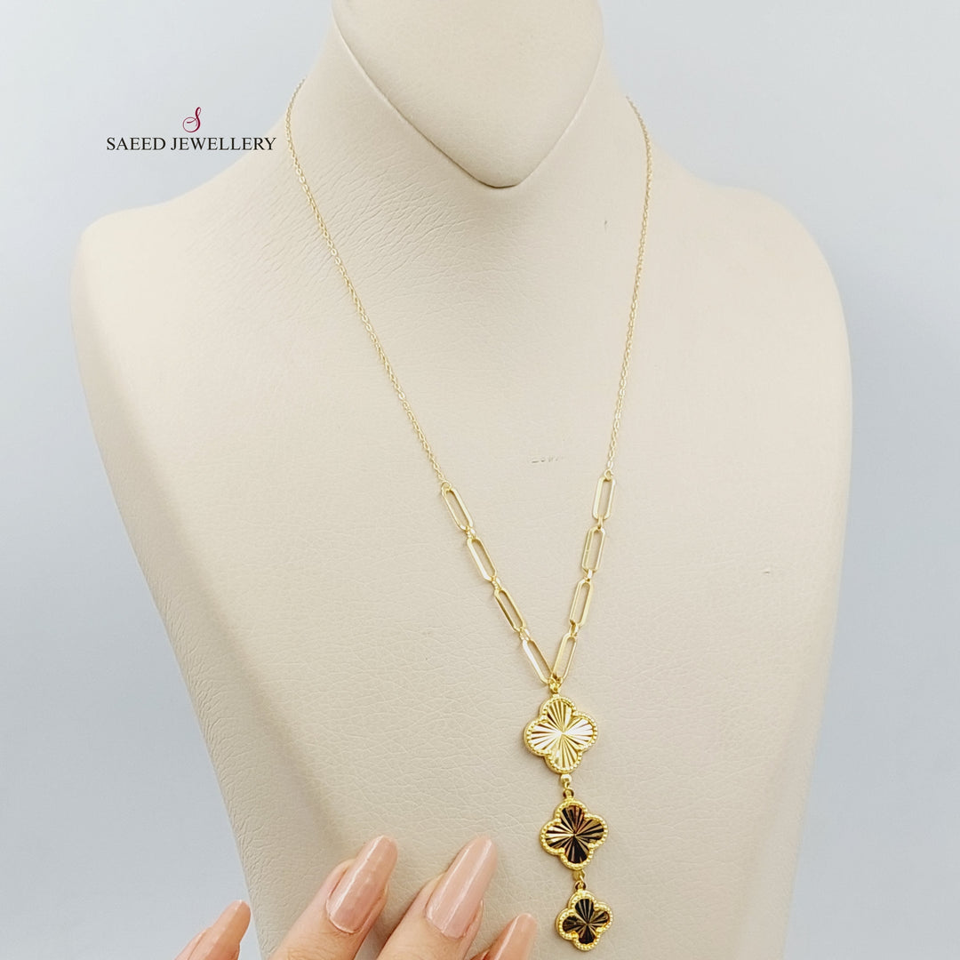 18K Gold Farfasha Necklace by Saeed Jewelry - Image 1