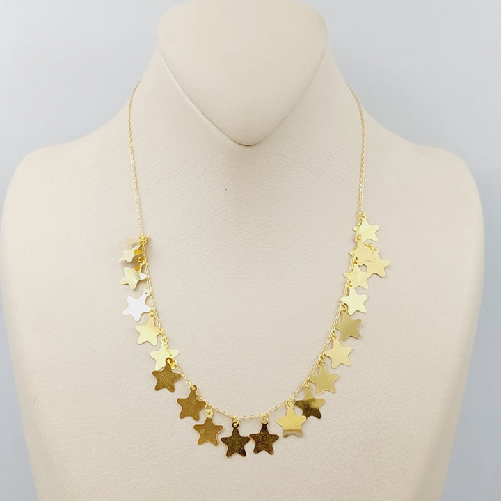 18K Farfasha Necklace Made of 18K Yellow Gold by Saeed Jewelry-25406