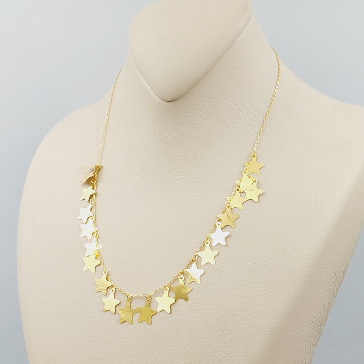 18K Farfasha Necklace Made of 18K Yellow Gold by Saeed Jewelry-25406