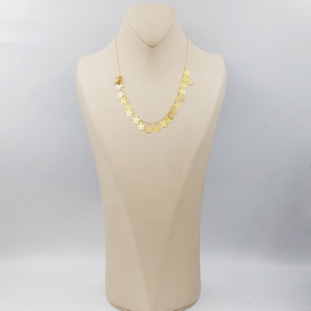 18K Farfasha Necklace Made of 18K Yellow Gold by Saeed Jewelry-25406