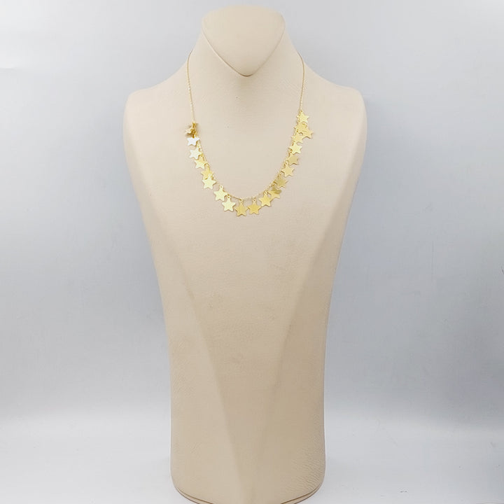 18K Farfasha Necklace Made of 18K Yellow Gold by Saeed Jewelry-25406