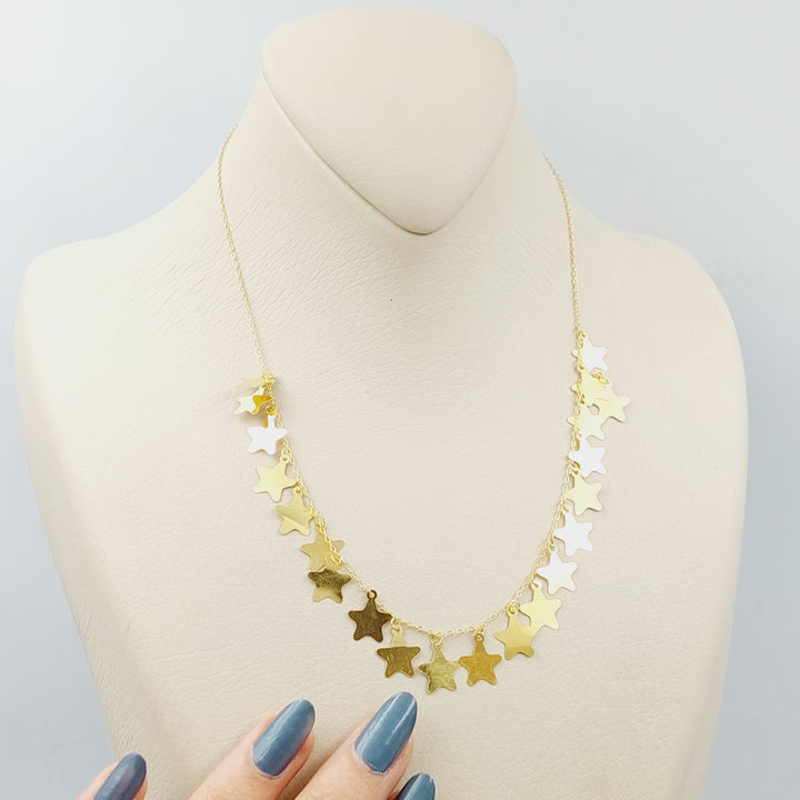 18K Farfasha Necklace Made of 18K Yellow Gold by Saeed Jewelry-25406