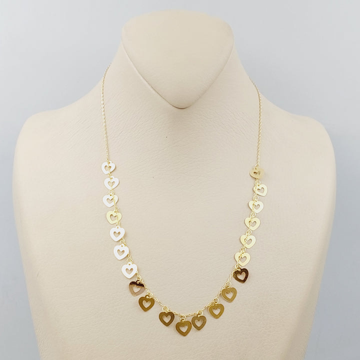 18K Farfasha Necklace Made of 18K Yellow Gold by Saeed Jewelry-25407