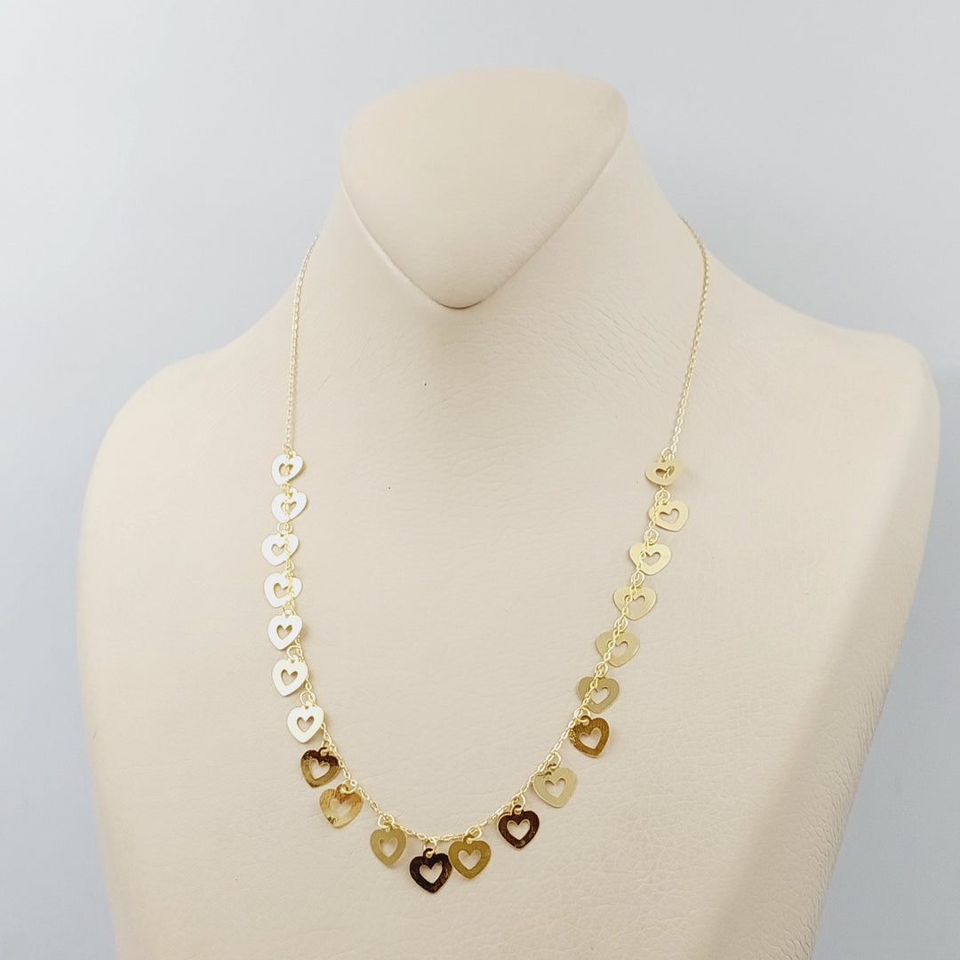 18K Farfasha Necklace Made of 18K Yellow Gold by Saeed Jewelry-25407