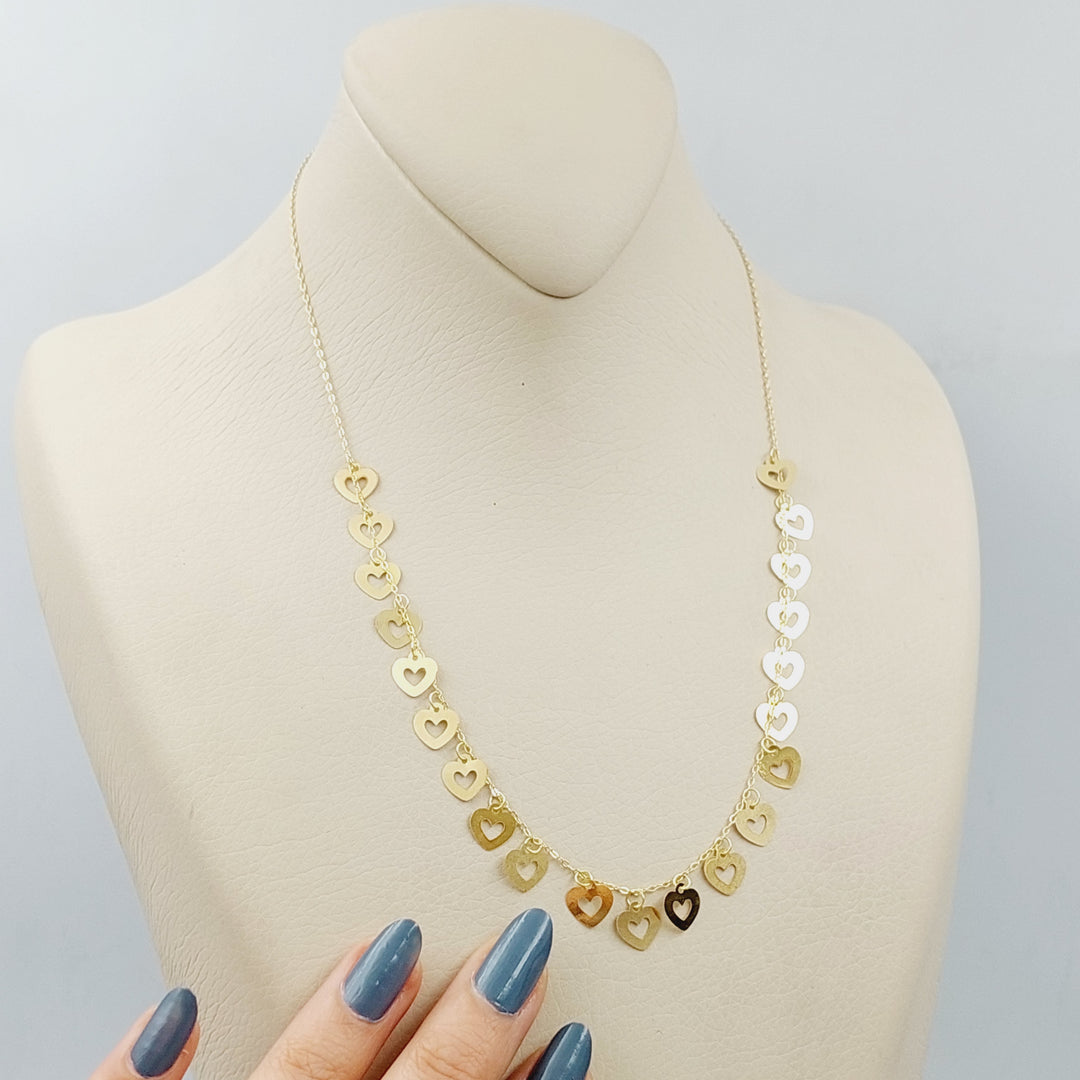 18K Farfasha Necklace Made of 18K Yellow Gold by Saeed Jewelry-25407