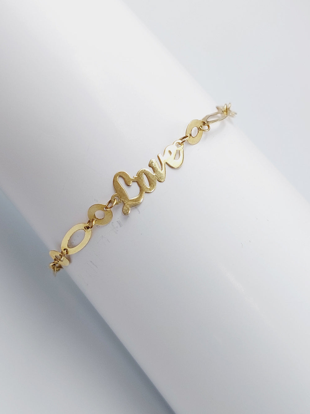 18K Gold Love Bracelet by Saeed Jewelry - Image 2