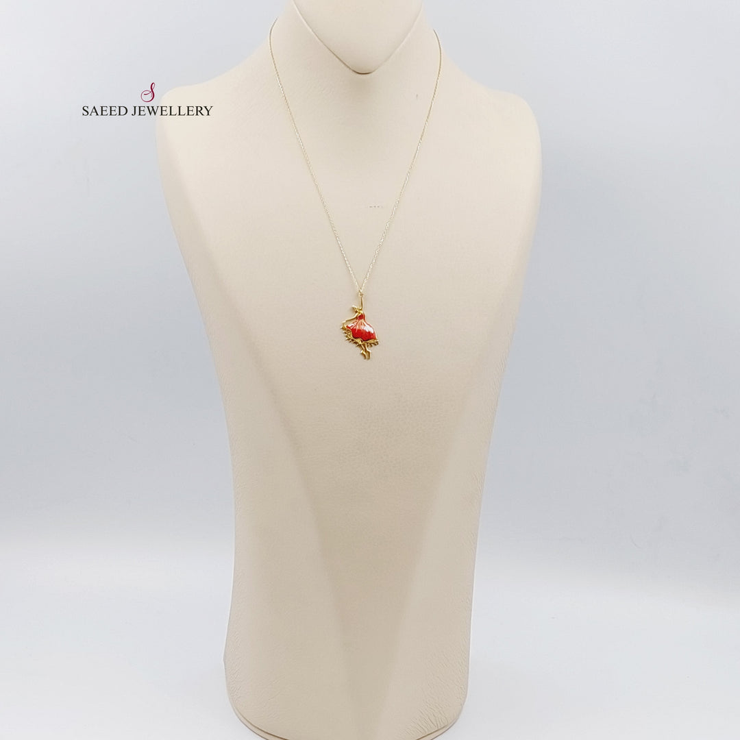 18K Gold Necklace by Saeed Jewelry - Image 3