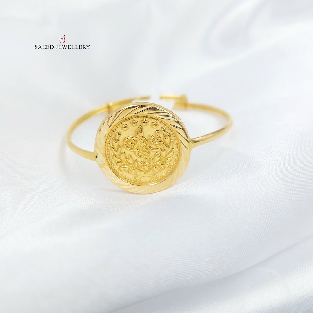 18K اسوارة اطفال رشادي-مجوهرات الشيخ سعيد-Saeed Jewelry 