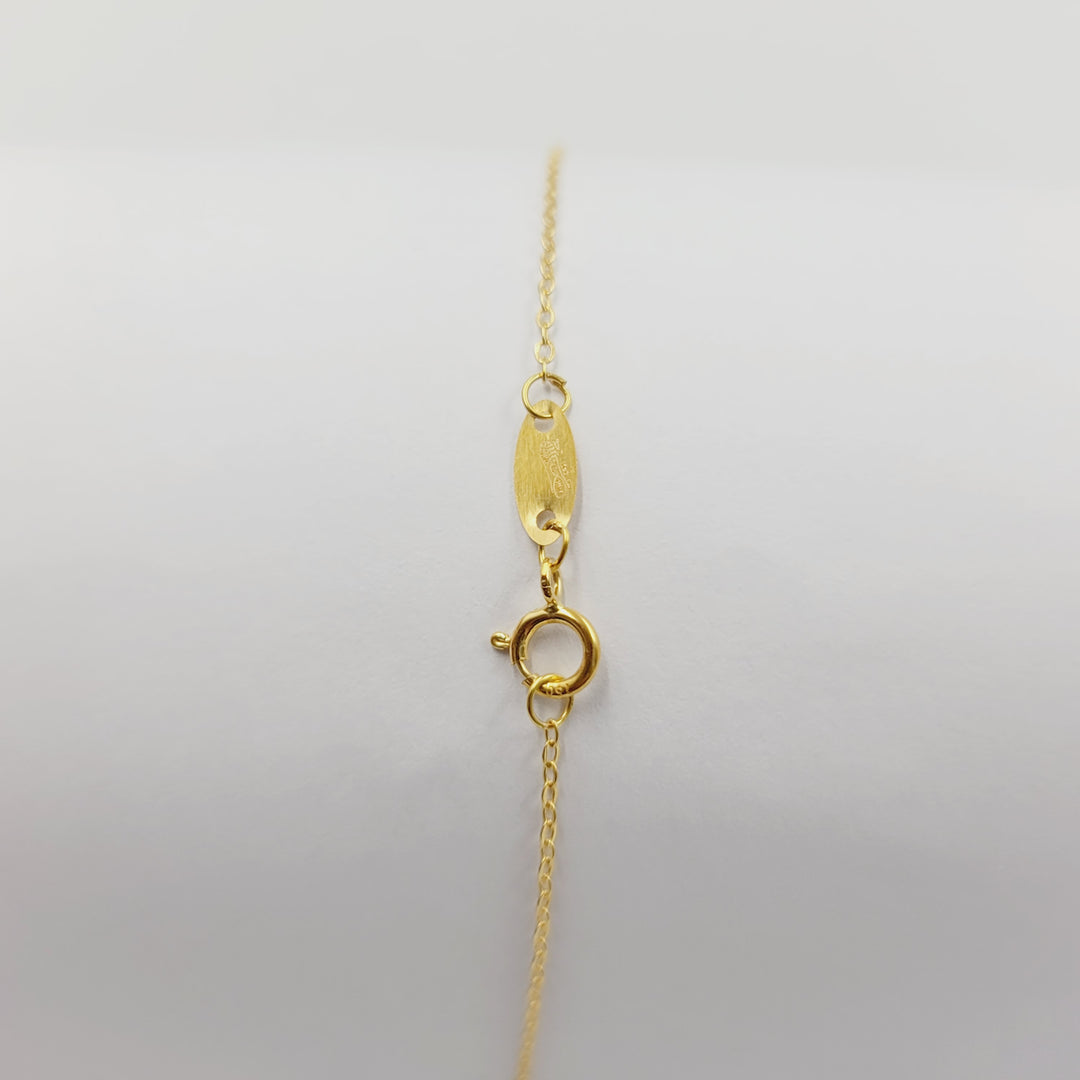 18K اسوارة فراشة-مجوهرات الشيخ سعيد-Saeed Jewelry 