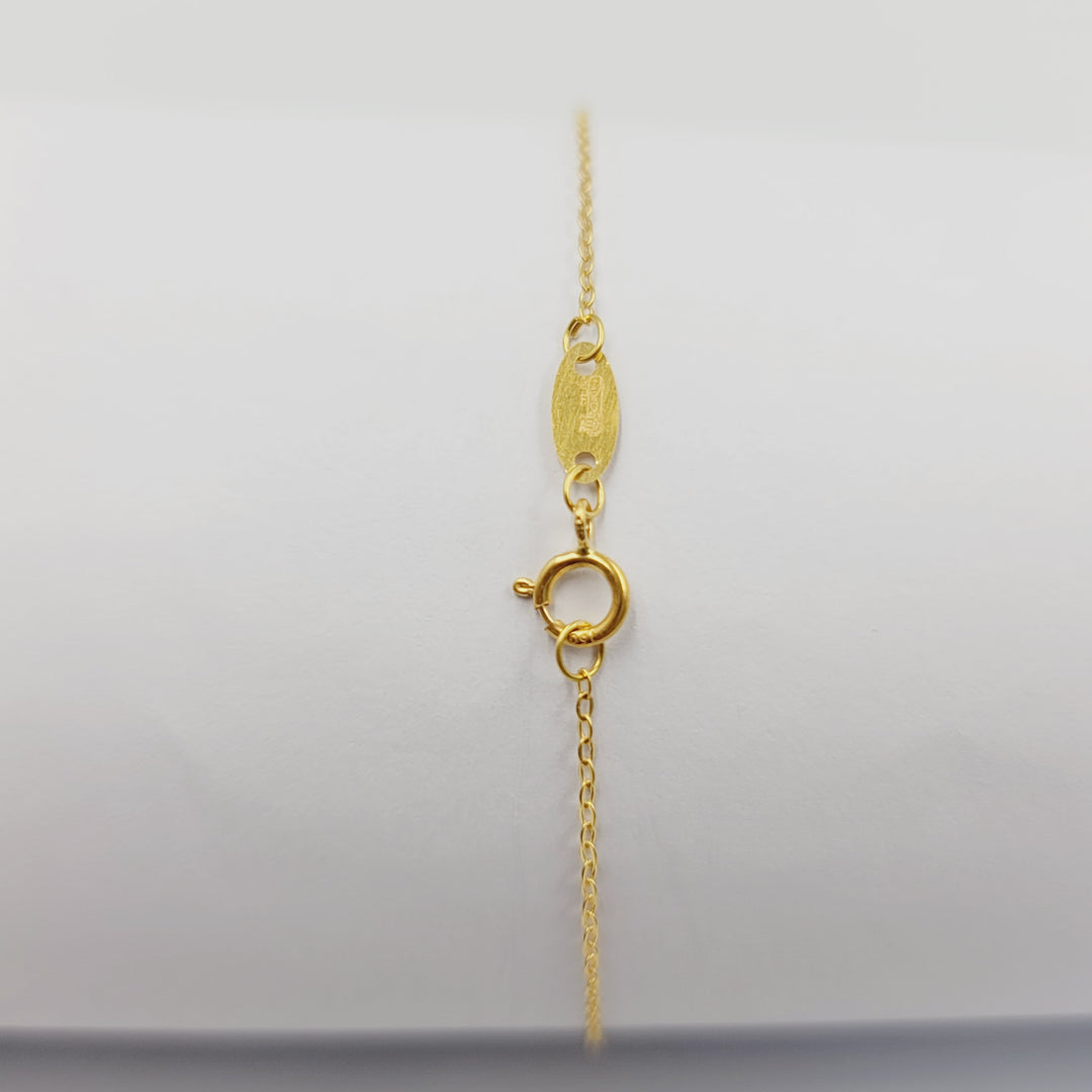 18K اسوارة فراشة-مجوهرات الشيخ سعيد-Saeed Jewelry 