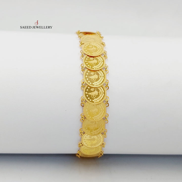 18K اسوارة رشادي قشرة-مجوهرات الشيخ سعيد-Saeed Jewelry 