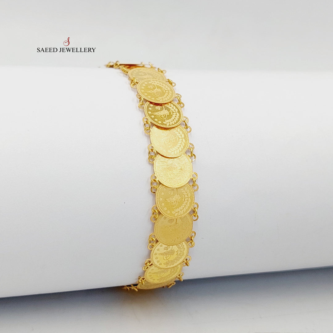 18K اسوارة رشادي قشرة-مجوهرات الشيخ سعيد-Saeed Jewelry 