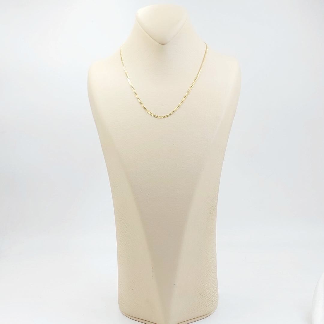 18K سنسال مبسط 2.5mm-مجوهرات الشيخ سعيد-Saeed Jewelry 