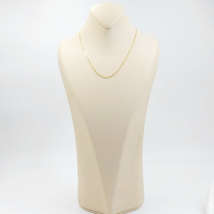 18K سنسال مبسط 2.5mm-مجوهرات الشيخ سعيد-Saeed Jewelry 