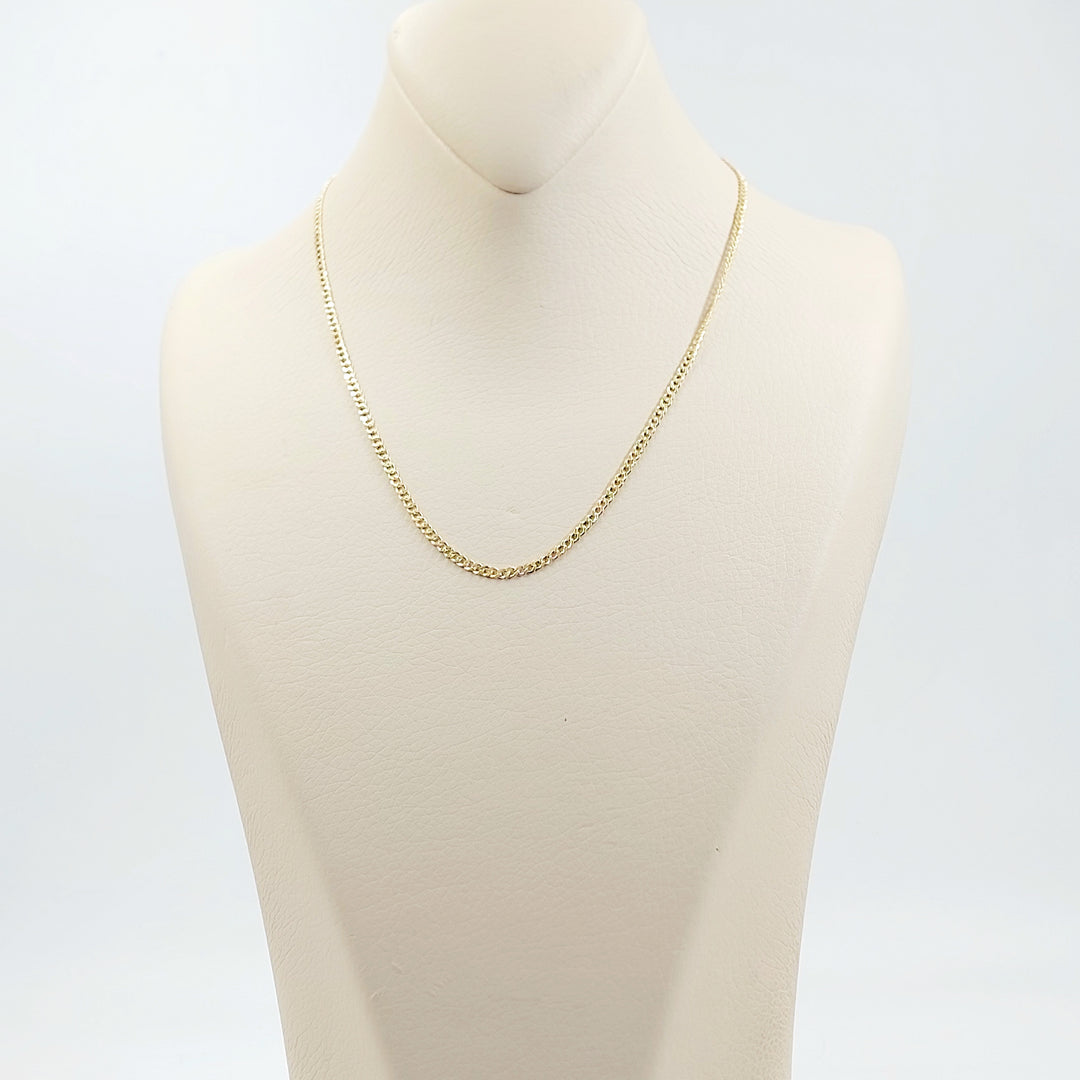 18K سنسال مبسط 2.5mm-مجوهرات الشيخ سعيد-Saeed Jewelry 