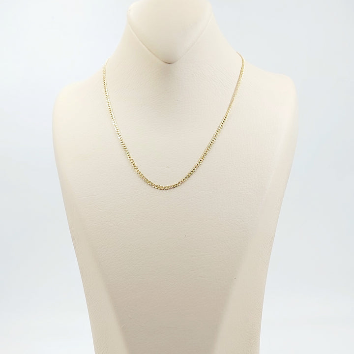 18K سنسال مبسط 2.5mm-مجوهرات الشيخ سعيد-Saeed Jewelry 