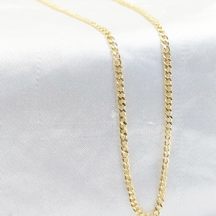 18K سنسال مبسط 2.5mm-مجوهرات الشيخ سعيد-Saeed Jewelry 