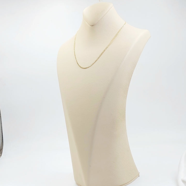 18K سنسال مبسط 2.5mm-مجوهرات الشيخ سعيد-Saeed Jewelry 
