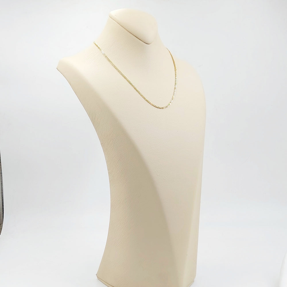 18K سنسال مبسط 2.5mm-مجوهرات الشيخ سعيد-Saeed Jewelry 
