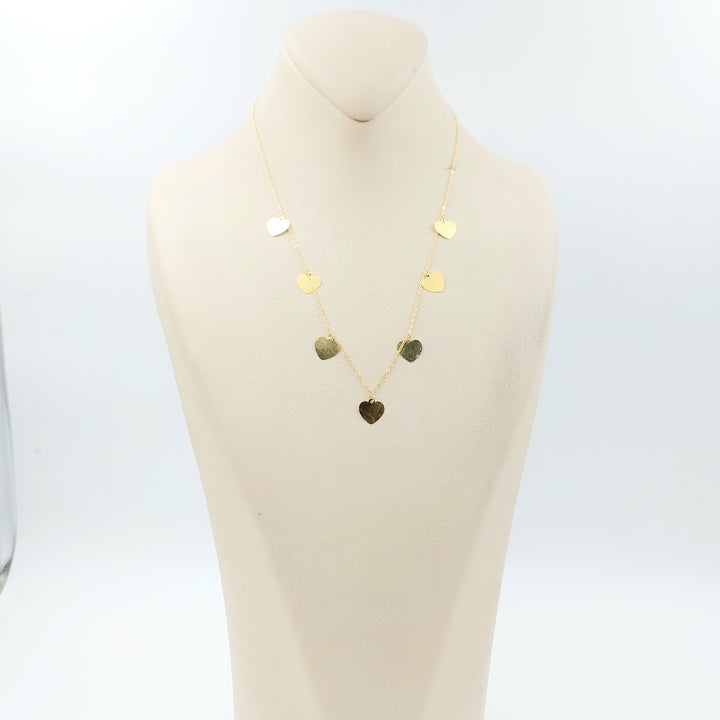 18K عقد دنانديش-مجوهرات الشيخ سعيد-Saeed Jewelry 