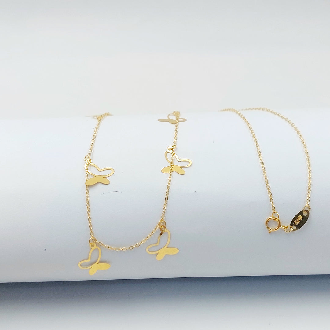 18K عقد دنانديش-مجوهرات الشيخ سعيد-Saeed Jewelry 