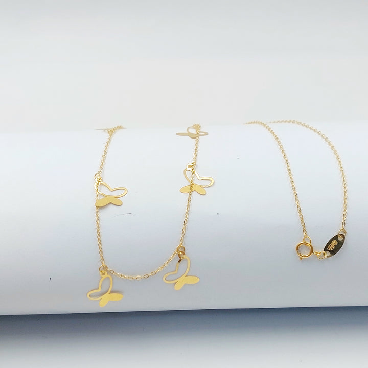 18K عقد دنانديش-مجوهرات الشيخ سعيد-Saeed Jewelry 