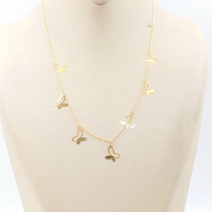 18K عقد دنانديش-مجوهرات الشيخ سعيد-Saeed Jewelry 