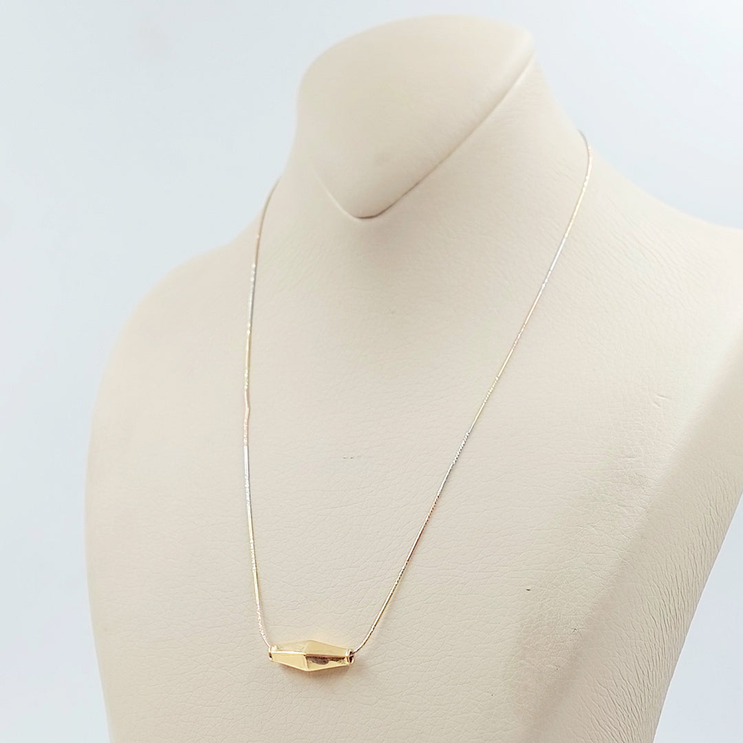 18K عقد زيتون-مجوهرات الشيخ سعيد-Saeed Jewelry 