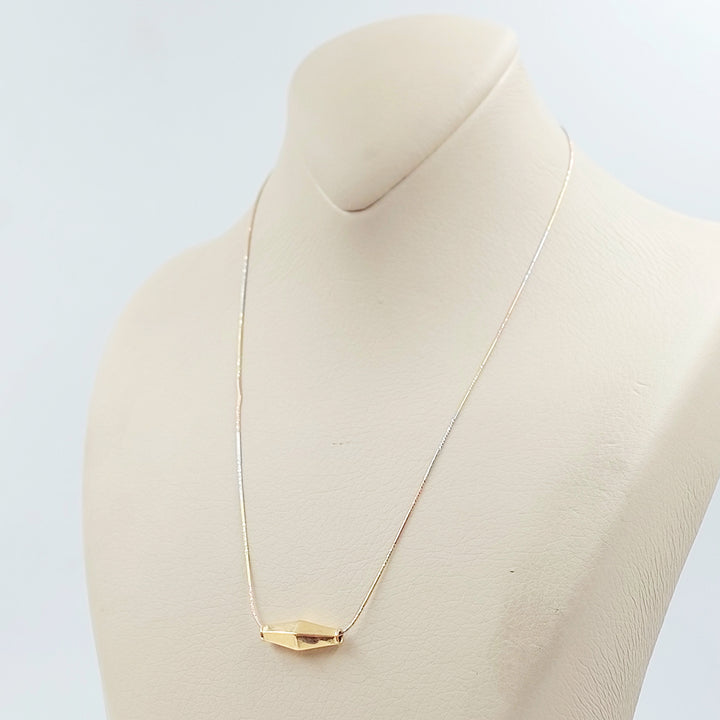 18K عقد زيتون-مجوهرات الشيخ سعيد-Saeed Jewelry 