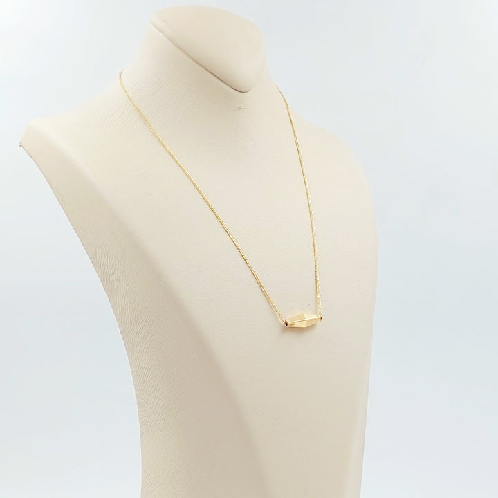 18K عقد زيتون-مجوهرات الشيخ سعيد-Saeed Jewelry 