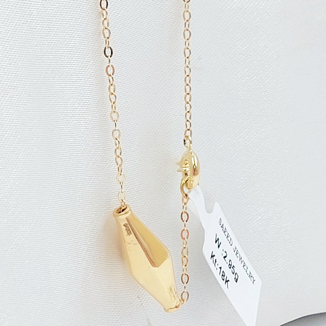 18K عقد زيتون-مجوهرات الشيخ سعيد-Saeed Jewelry 