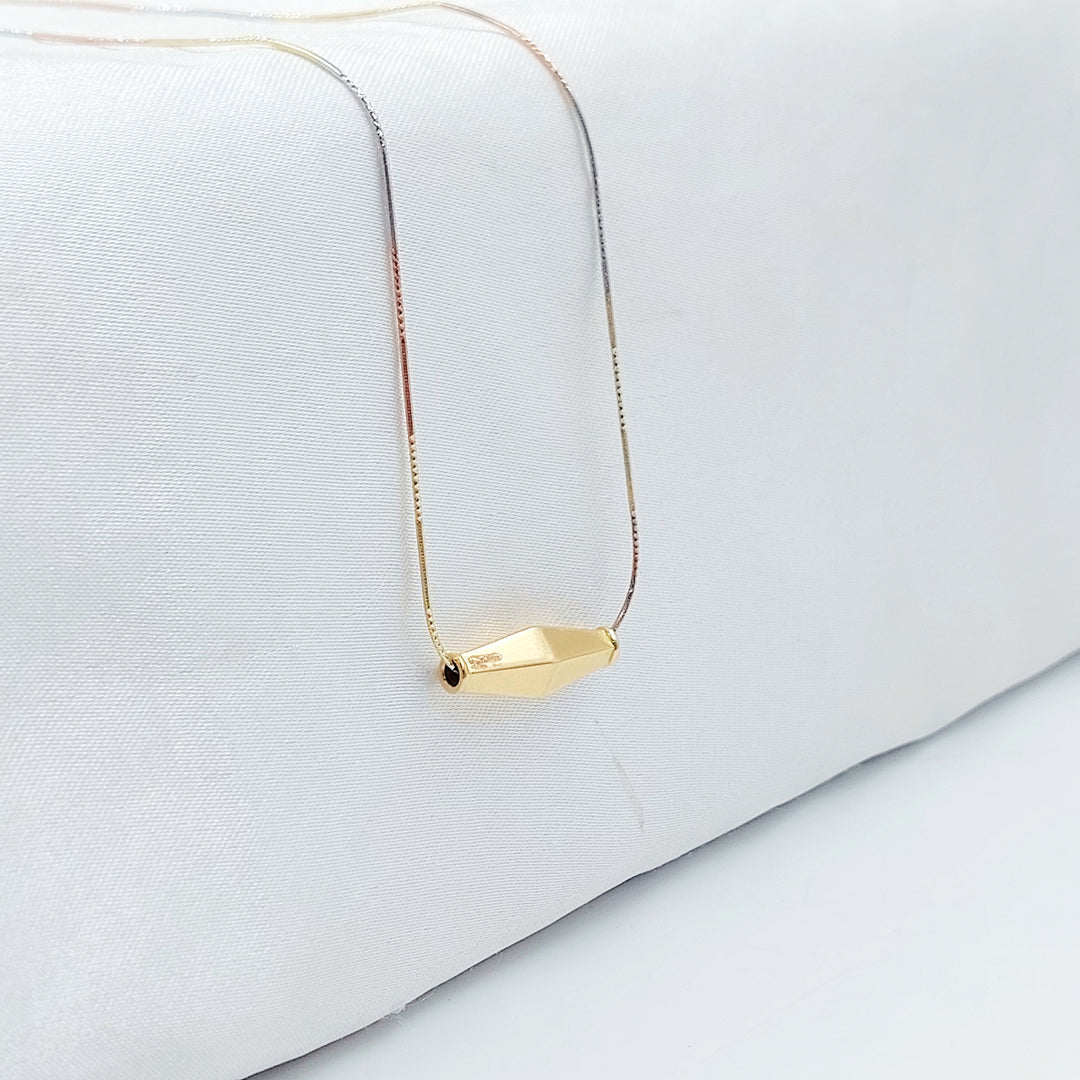 18K عقد زيتون-مجوهرات الشيخ سعيد-Saeed Jewelry 
