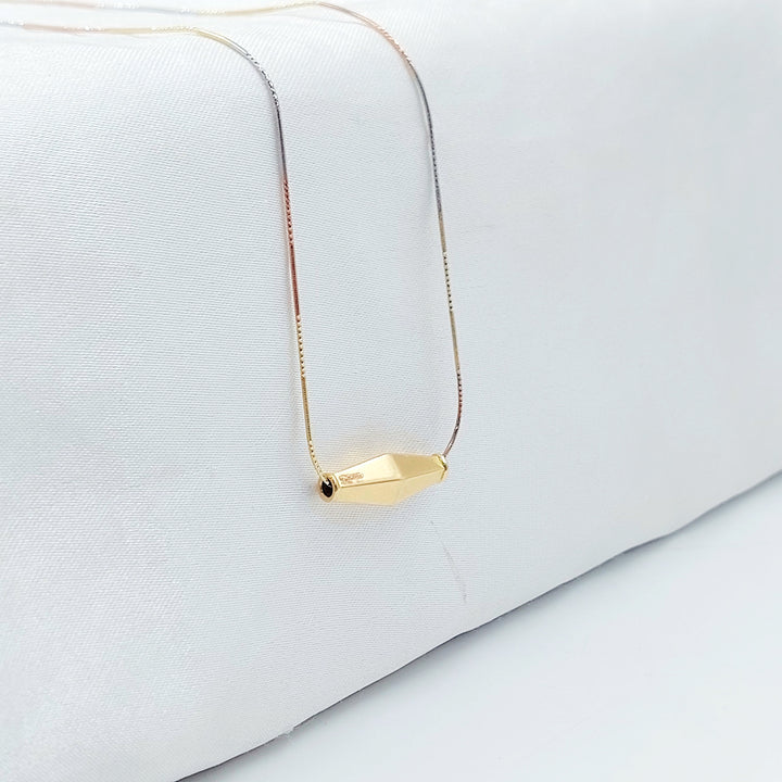 18K عقد زيتون-مجوهرات الشيخ سعيد-Saeed Jewelry 