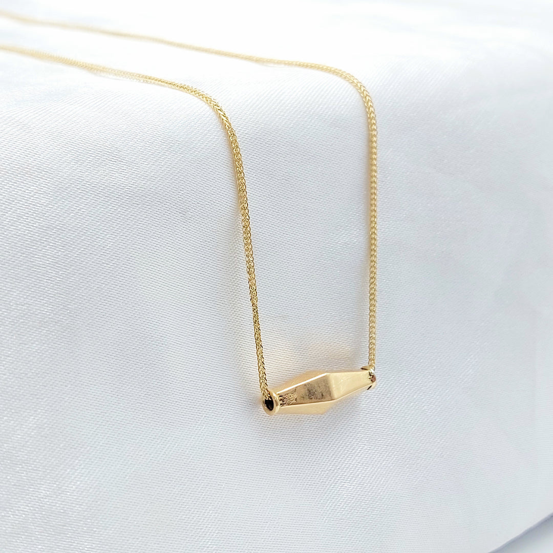 18K عقد زيتون-مجوهرات الشيخ سعيد-Saeed Jewelry 