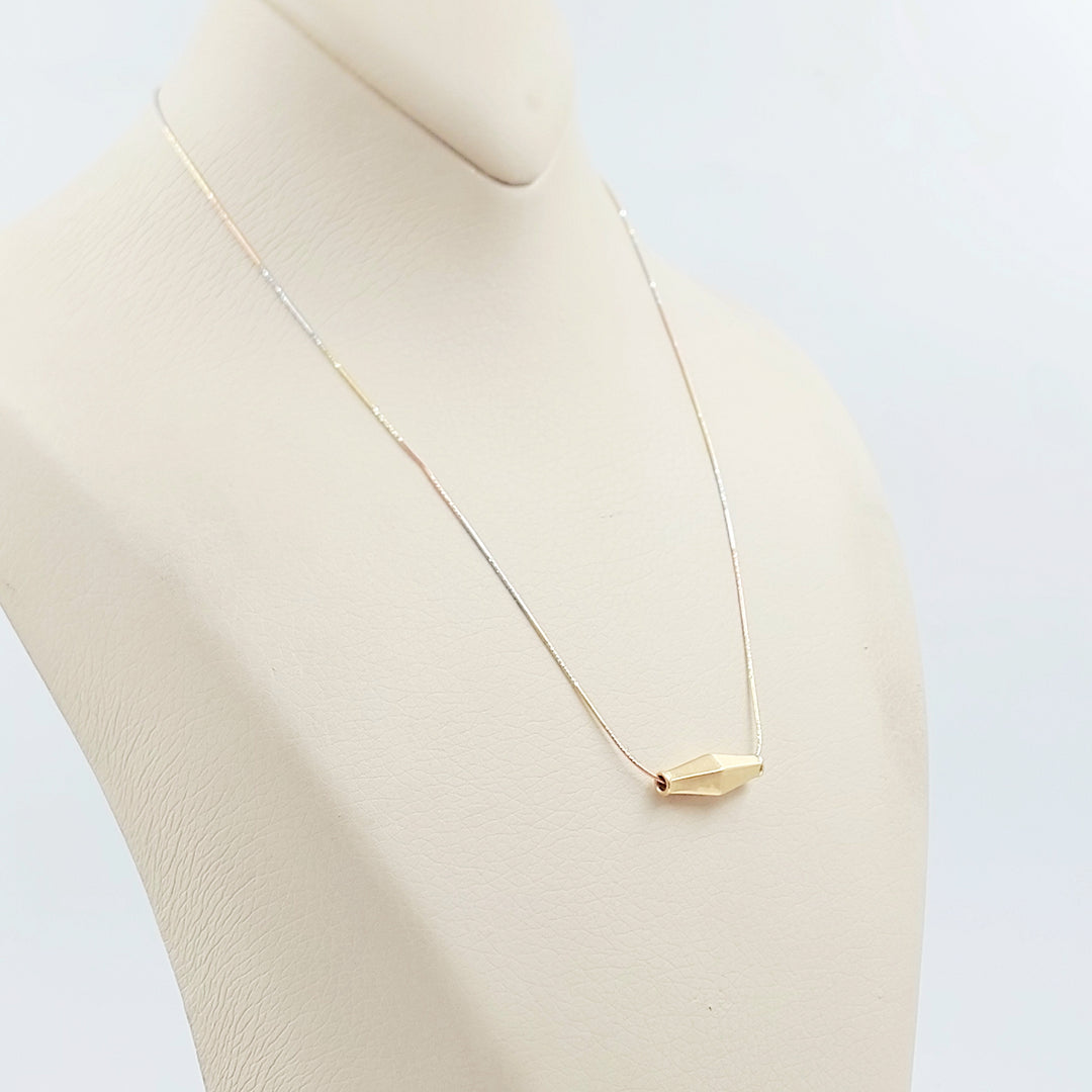 18K عقد زيتون-مجوهرات الشيخ سعيد-Saeed Jewelry 