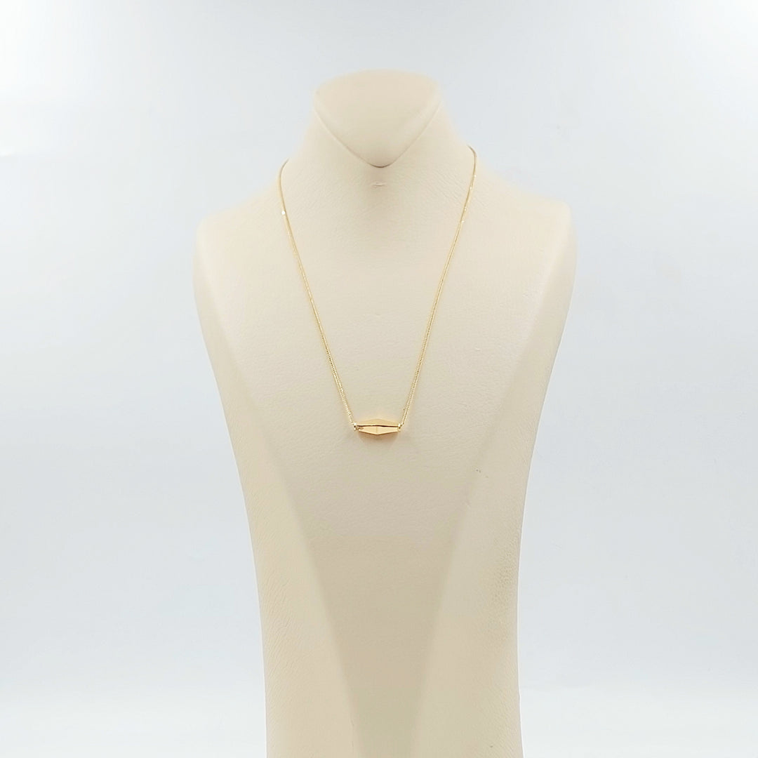 18K عقد زيتون-مجوهرات الشيخ سعيد-Saeed Jewelry 
