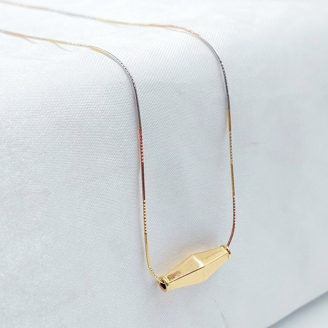 18K عقد زيتون-مجوهرات الشيخ سعيد-Saeed Jewelry 
