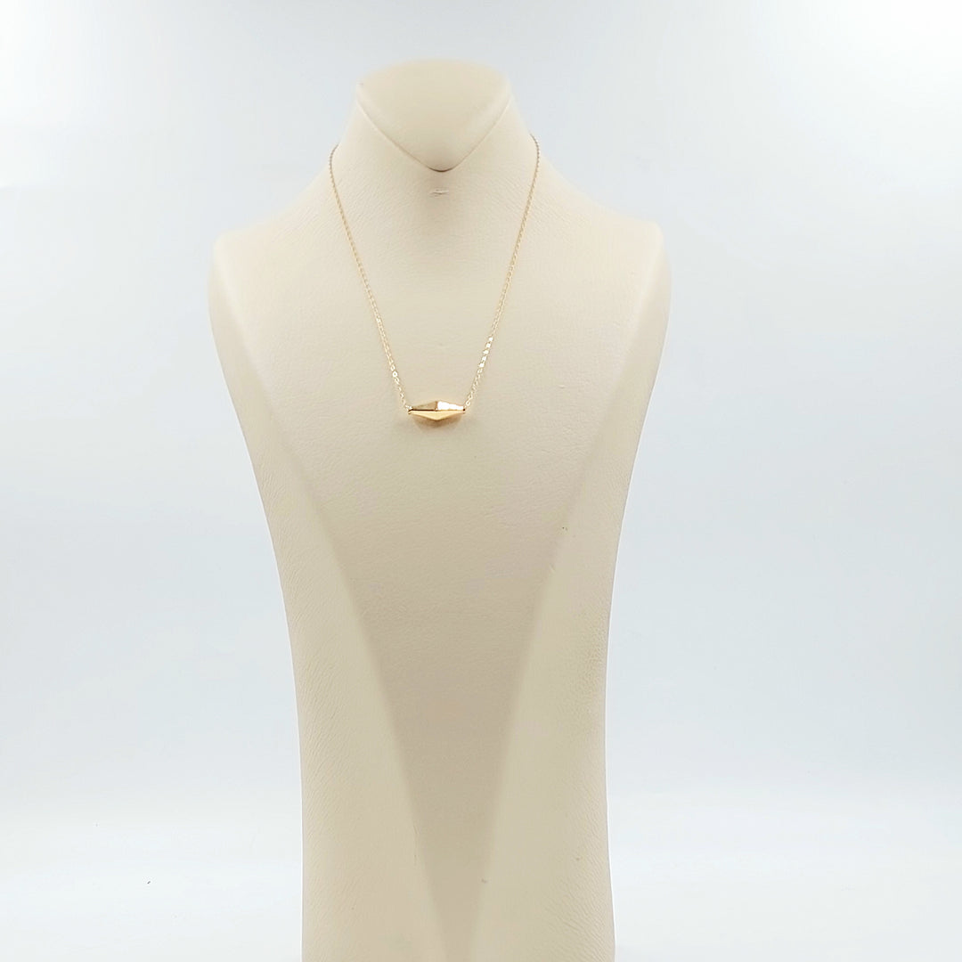 18K عقد زيتون-مجوهرات الشيخ سعيد-Saeed Jewelry 