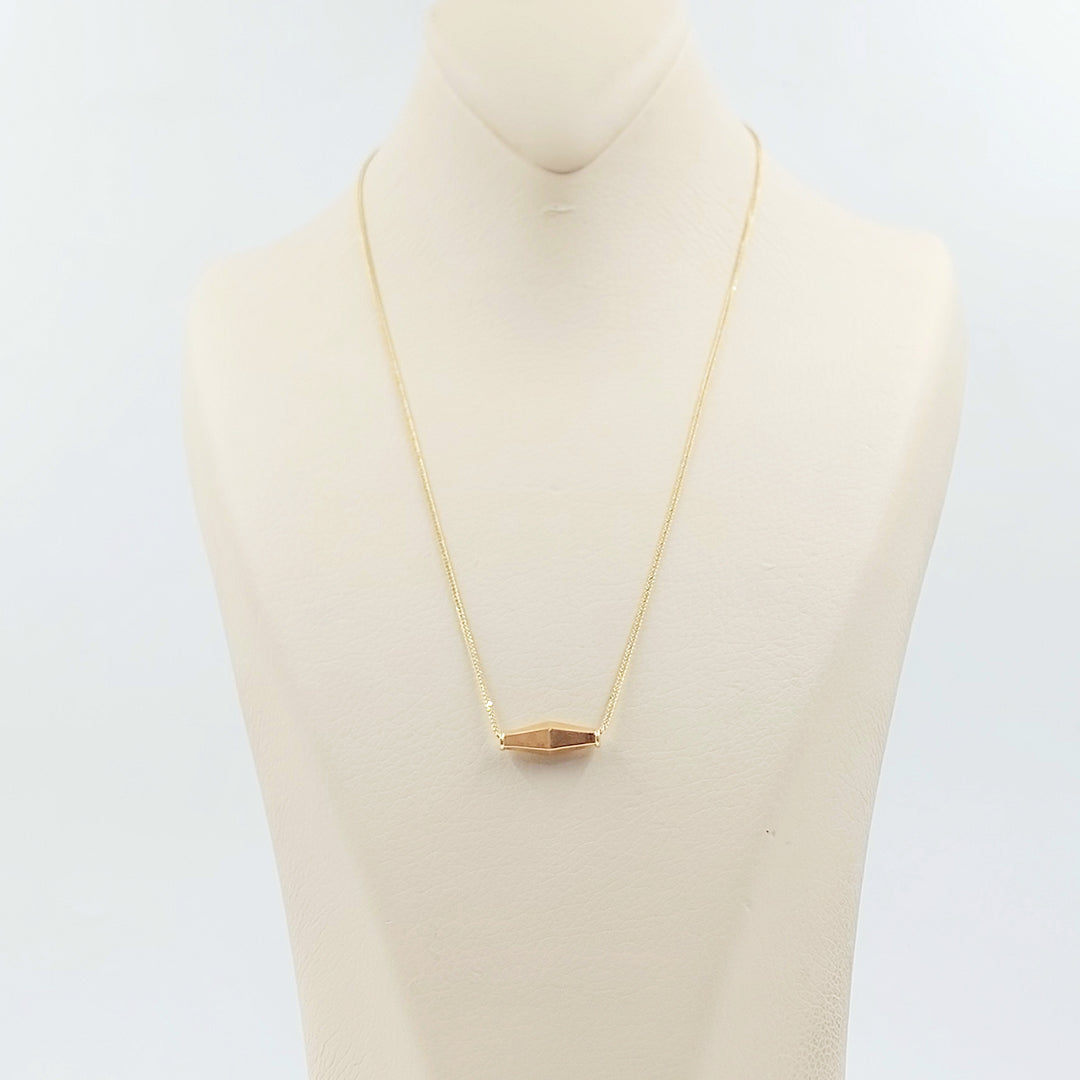18K عقد زيتون-مجوهرات الشيخ سعيد-Saeed Jewelry 