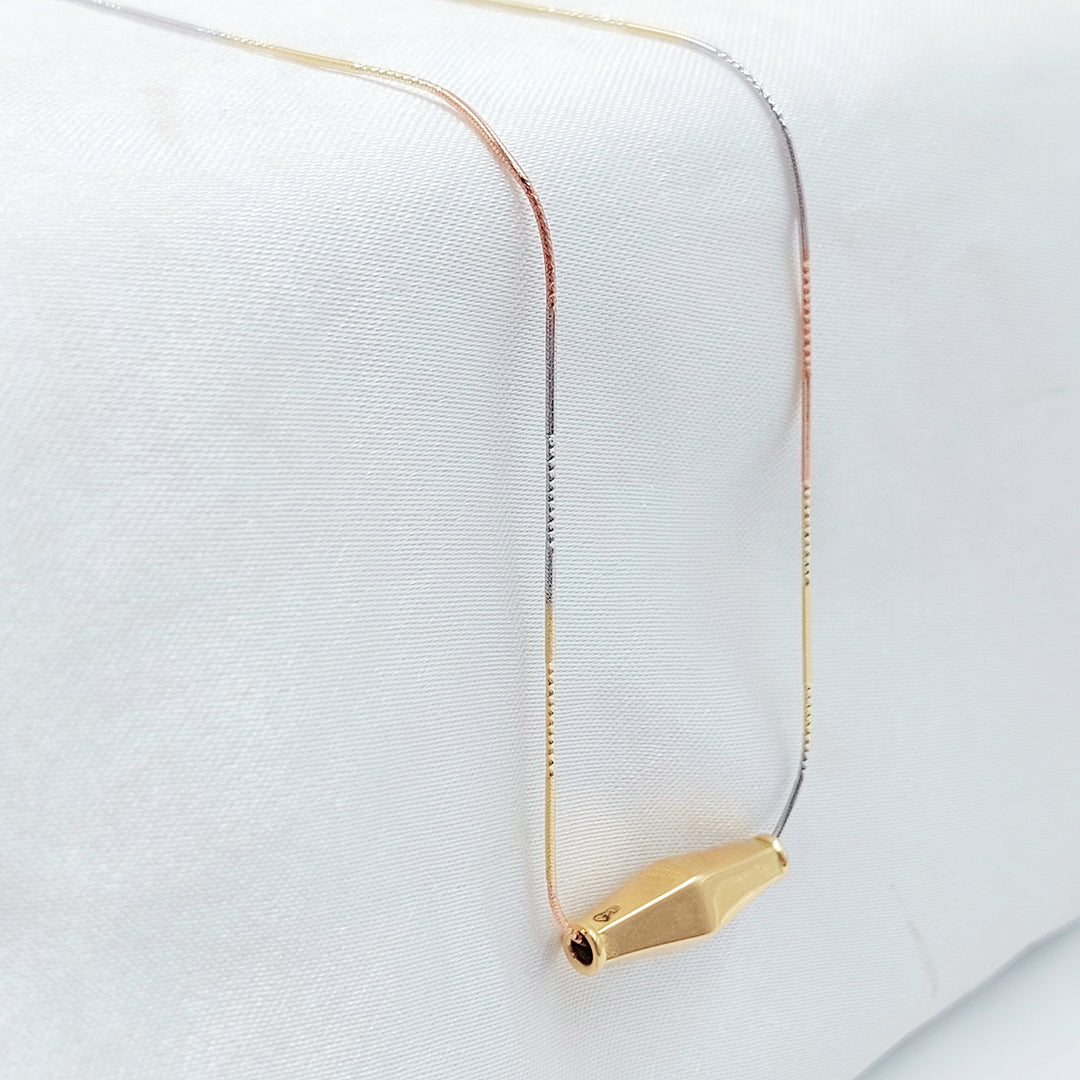 18K عقد زيتون-مجوهرات الشيخ سعيد-Saeed Jewelry 
