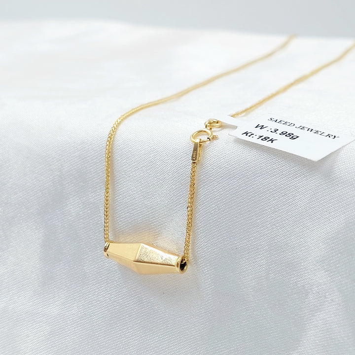 18K عقد زيتون-مجوهرات الشيخ سعيد-Saeed Jewelry 
