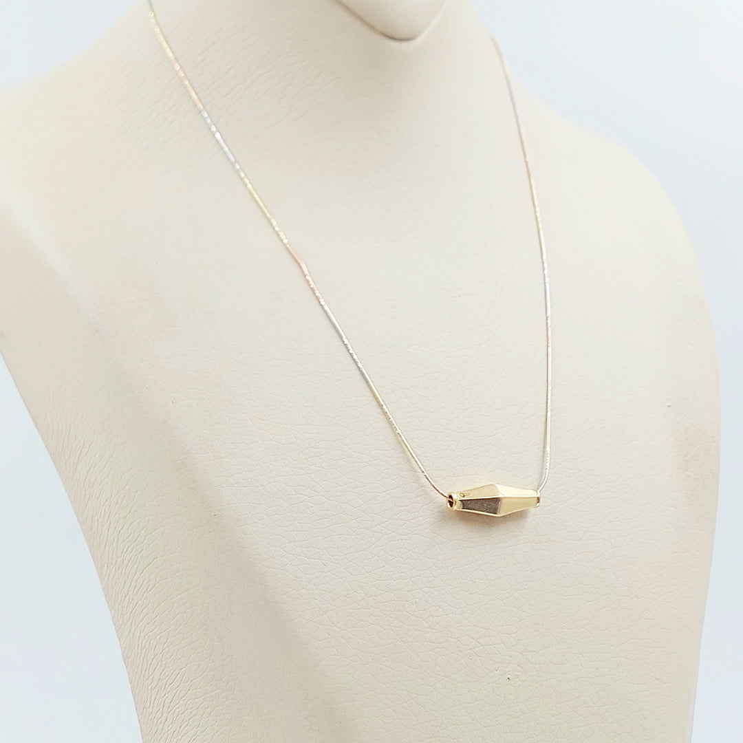 18K عقد زيتون-مجوهرات الشيخ سعيد-Saeed Jewelry 