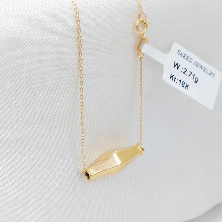 18K عقد زيتون-مجوهرات الشيخ سعيد-Saeed Jewelry 