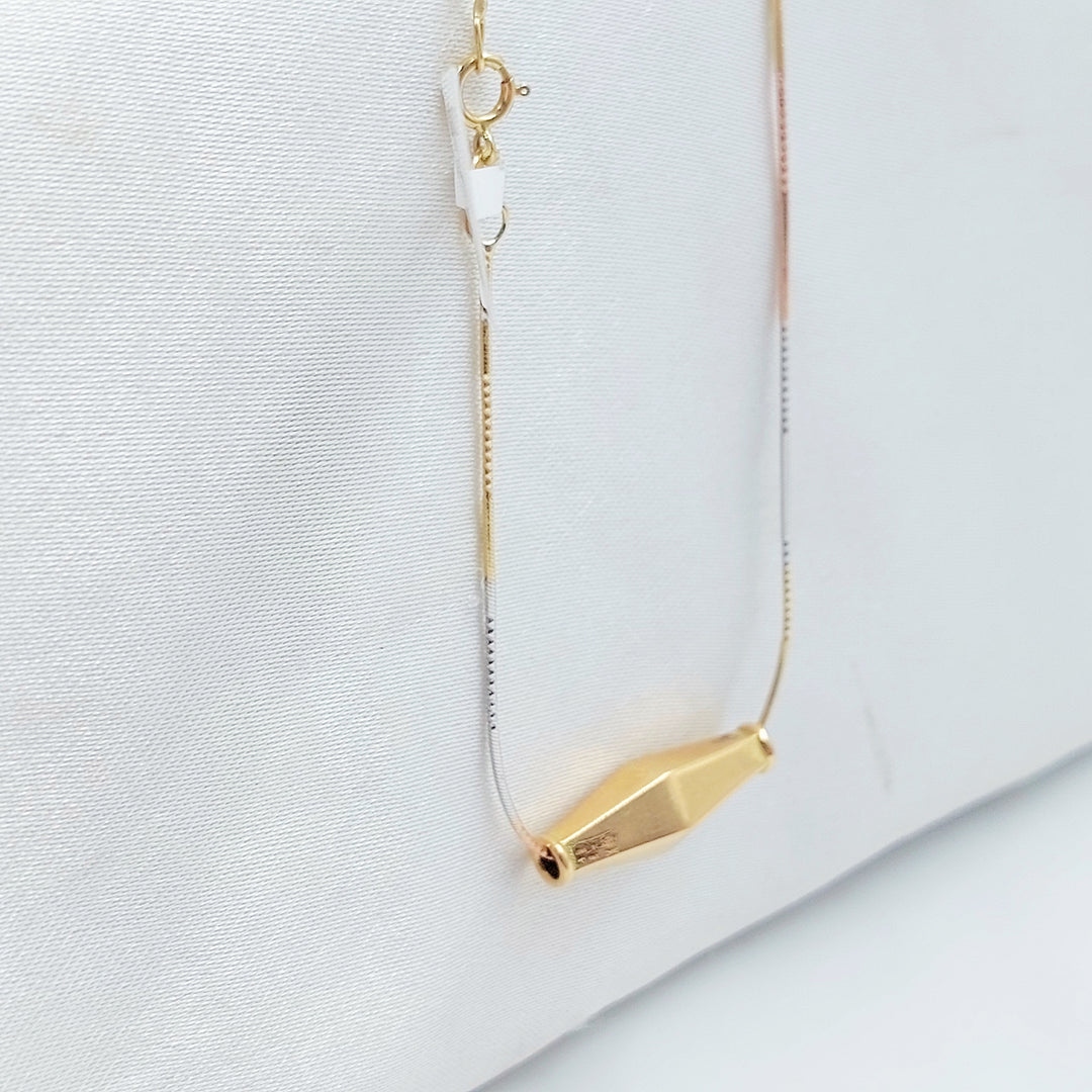 18K عقد زيتون-مجوهرات الشيخ سعيد-Saeed Jewelry 