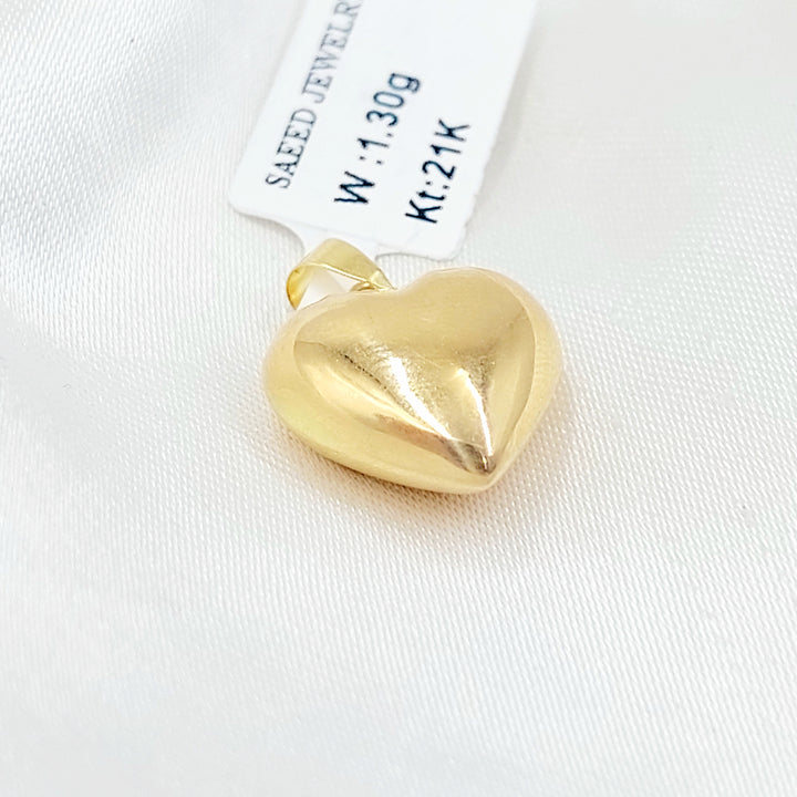 18K تعليقة قلب-مجوهرات الشيخ سعيد-Saeed Jewelry 