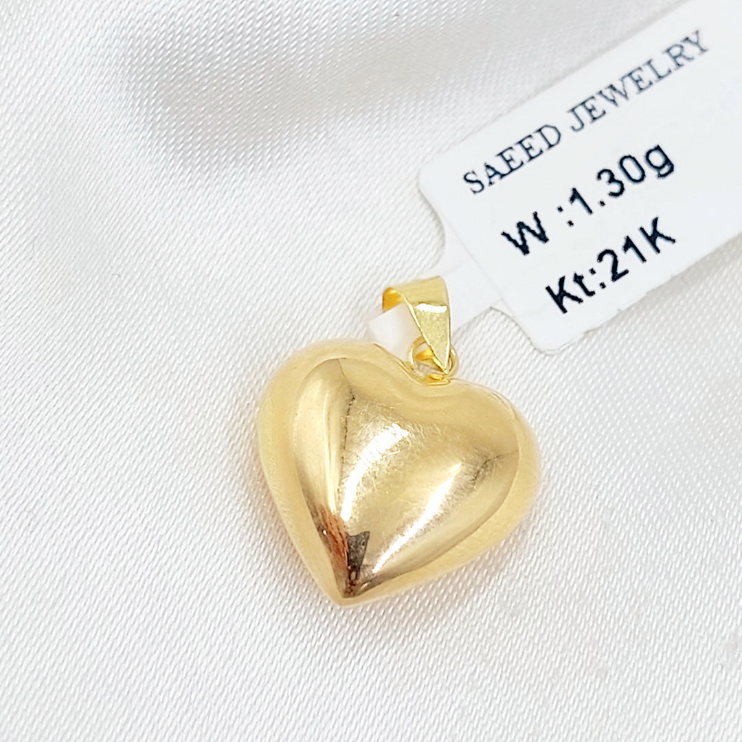 18K تعليقة قلب-مجوهرات الشيخ سعيد-Saeed Jewelry 